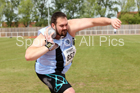 Senior mens shot, North Eastern Track and Fields Champs., Middlesbrough. Photo: David T. Hewitson/Sports for All Pics